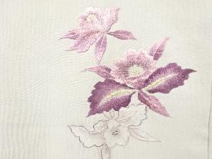 アンティーク　蘭模様刺繍羽織